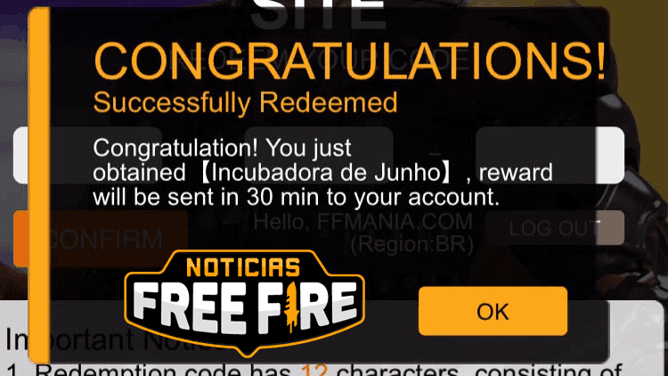Como conseguir codiguin do Free Fire